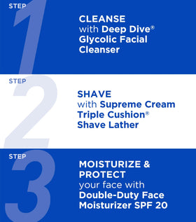 Détails de la texture de la crème de rasage Jack Black
