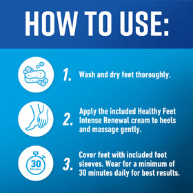 Détails de la texture de la crème Healthy Feet O'Keeffe's