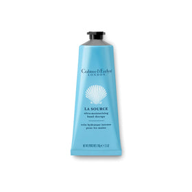 Détails de la texture de la crème pour les mains La Source