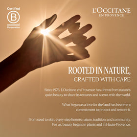 Détails de la texture de la Crème Visage Immortelle Divine L'OCCITANE