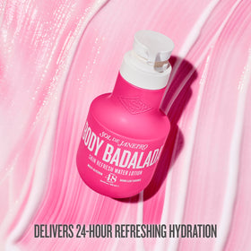 Détails de la texture de la Lotion Hydratante Body Badalada