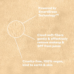Détails de la texture de la MakeUp Eraser PRO