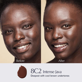 Détails de la texture du fond de teint Estée Lauder Futurist Hydra Rescue