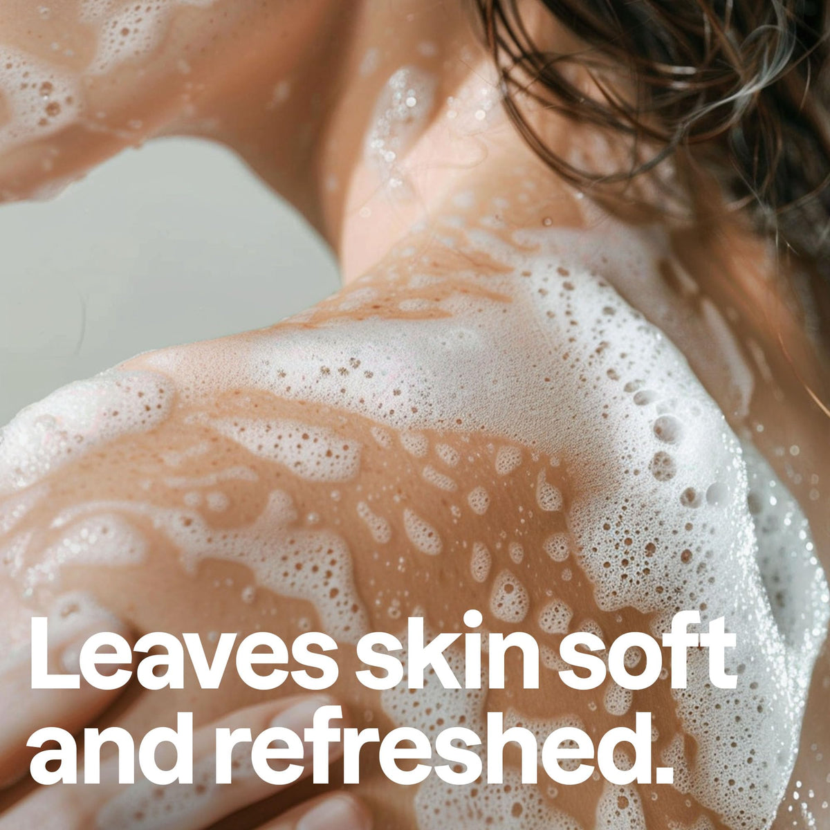 Détails de la texture du gel douche ATTITUDE