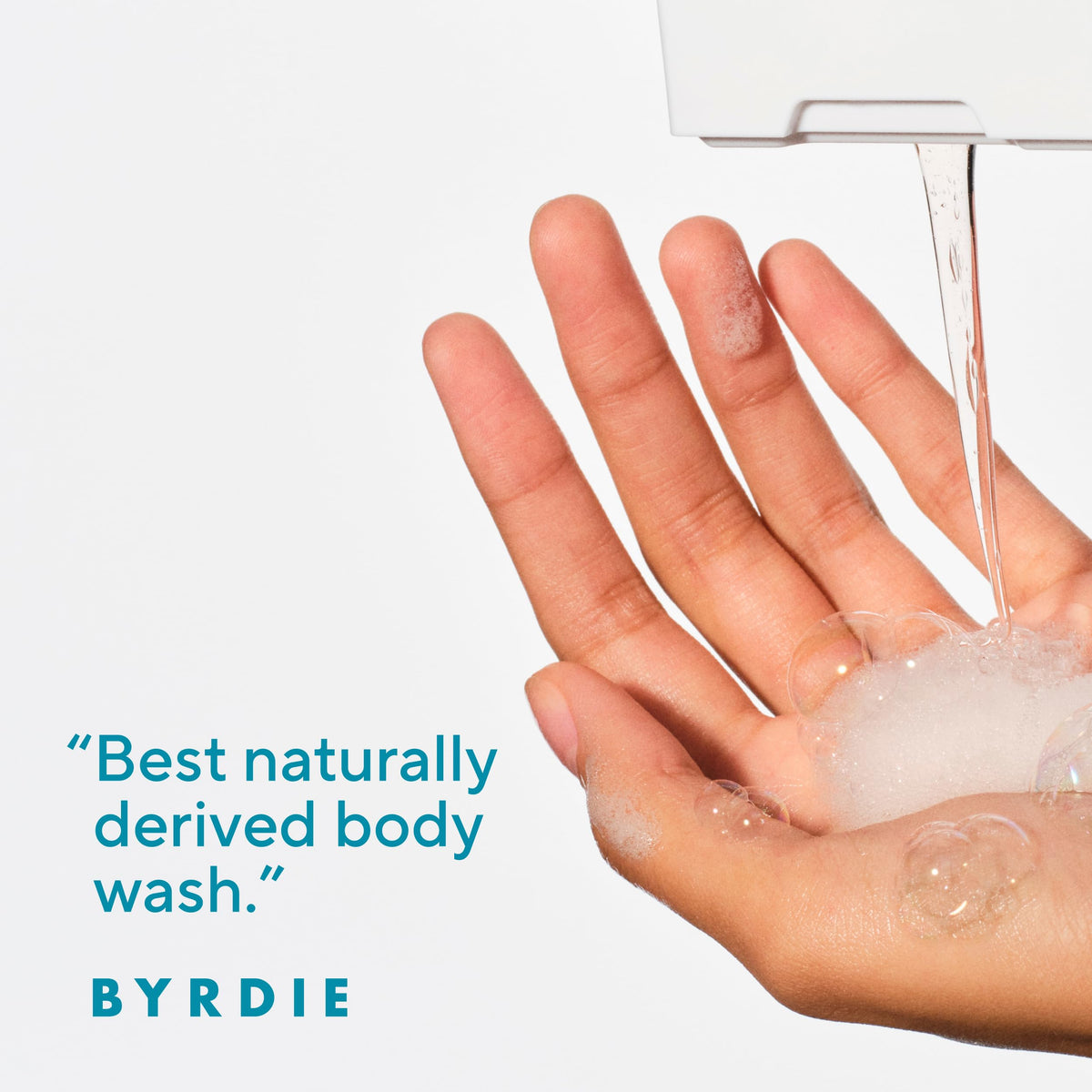 Détails de la texture du gel douche Native Ocean & Timber