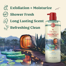 Détails de la texture du Gel Douche Old Spice GentleMan's Blend