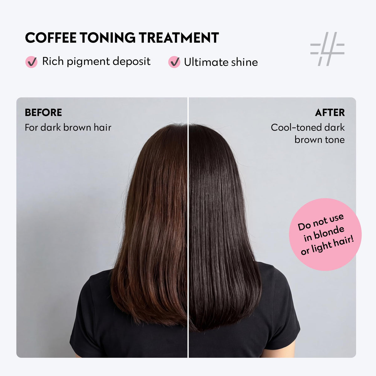 Détails de la texture du Masque Colorant FOUR REASONS Coffee