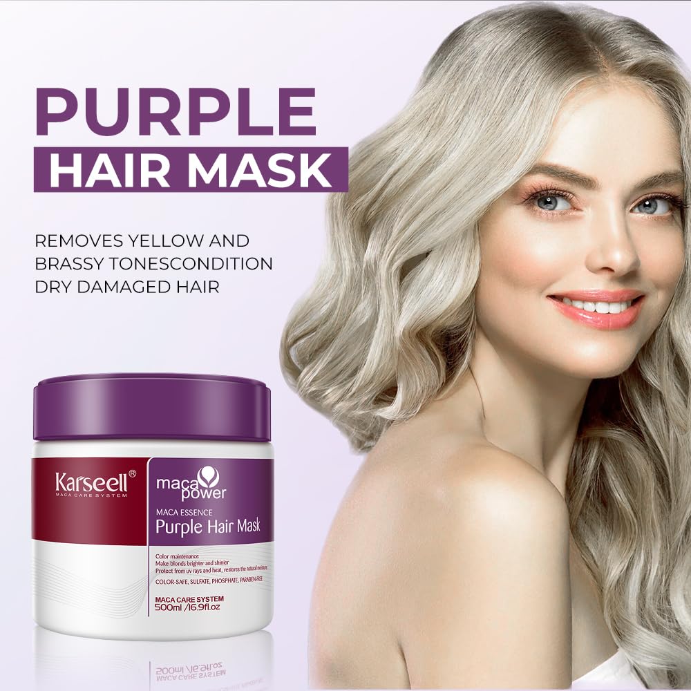 Détails de la texture du Masque Violet Karseell