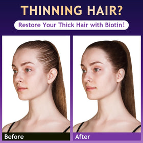 Détails de la texture du shampooing oely à la biotine