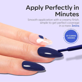 Détails de la texture du vernis à ongles gel modelones