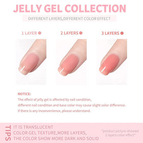 Détails de la texture du Vernis à Ongles Gel Vishine 15ml