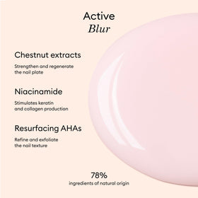 Détails de la texture du vernis Manucurist Active Blur