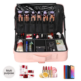 Détails de la trousse de maquillage Relavel en nylon et tissu