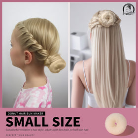 Détails des accessoires de chignon Teenitor avec épingles