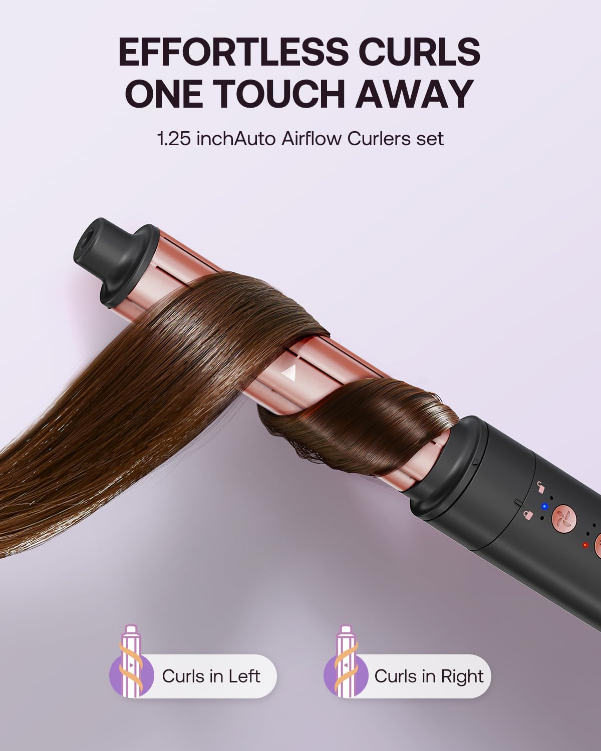 Détails des accessoires interchangeables de la brosse Kinked