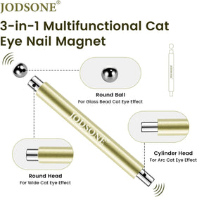 Détails des aimants cylindriques et sphériques de l'outil JODSONE