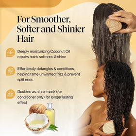 Détails des barres de shampooing et après-shampooing Kitsch à l'Huile de Coco