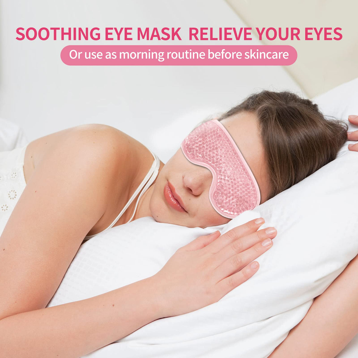 Détails des billes de gel dans le masque pour les yeux CONSGIJI