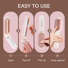Détails des brins en nylon de la brosse RHOS