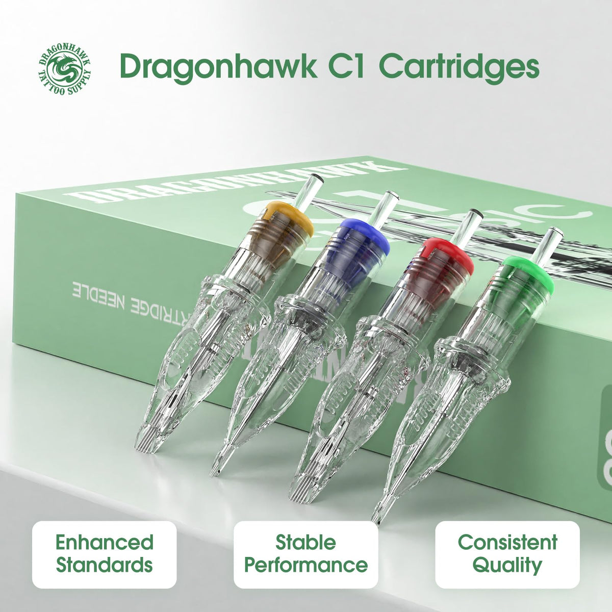 Détails des cartouches d'aiguille Dragonhawk