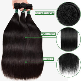 Détails des cheveux Afeier avec texture douce et brillante