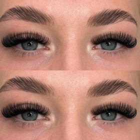 Détails des cils en clusters Geeneiya 80D+100D