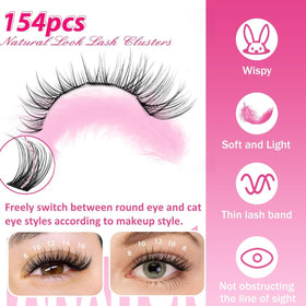 Détails des cils en D Curl du Kit de Cils FANXITON