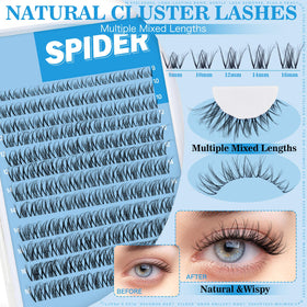 Détails des cils KevKev avec bande transparente