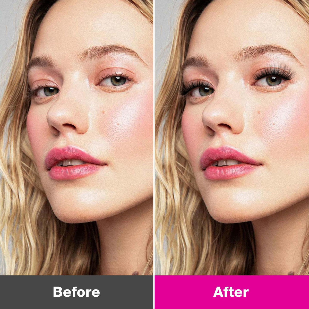 Détails des cils VEYESBEAUTY Bomb avec bande invisible