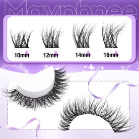 Détails des cils wispy Mavphnee en 10-16 mm