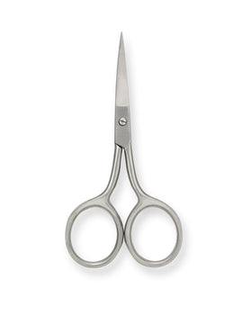 Détails des ciseaux à pointes fines du kit de soins pour sourcils