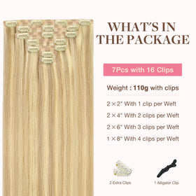 Détails des clips de fixation des extensions GOO GOO