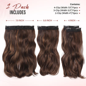 Détails des clips des extensions capillaires ZQIAN BEAUTY