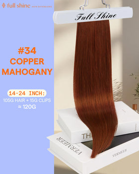 Détails des clips des extensions cheveux humains Full Shine