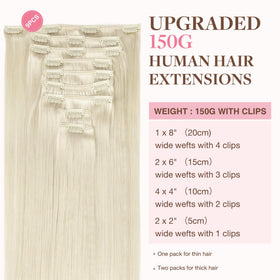 Détails des clips des extensions de cheveux GOO GOO
