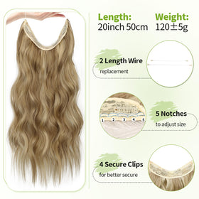 Détails des clips des extensions de cheveux KooKaStyle
