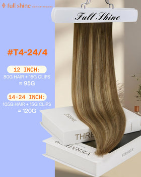 Détails des clips des extensions Full Shine 24 pouces