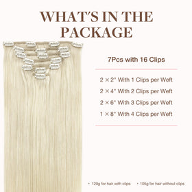 Détails des clips des extensions GOO GOO