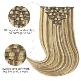 Détails des clips en acier inoxydable des extensions hotbanana