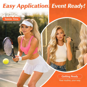 Détails des clips en acier inoxydable des extensions Sunny Hair