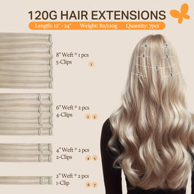 Détails des clips en métal U des extensions DOORES