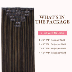 Détails des clips en silicone des extensions GOO GOO