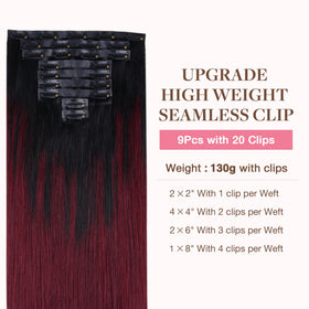 Détails des clips en silicone des extensions GOO GOO