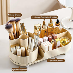 Détails des compartiments de l'organisateur de maquillage COMFYROOM