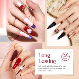 détails des couleurs du kit de vernis à ongles beetles