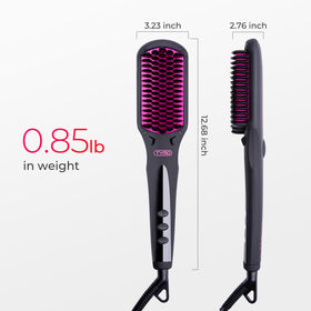Détails des dents noires de la brosse TYMO