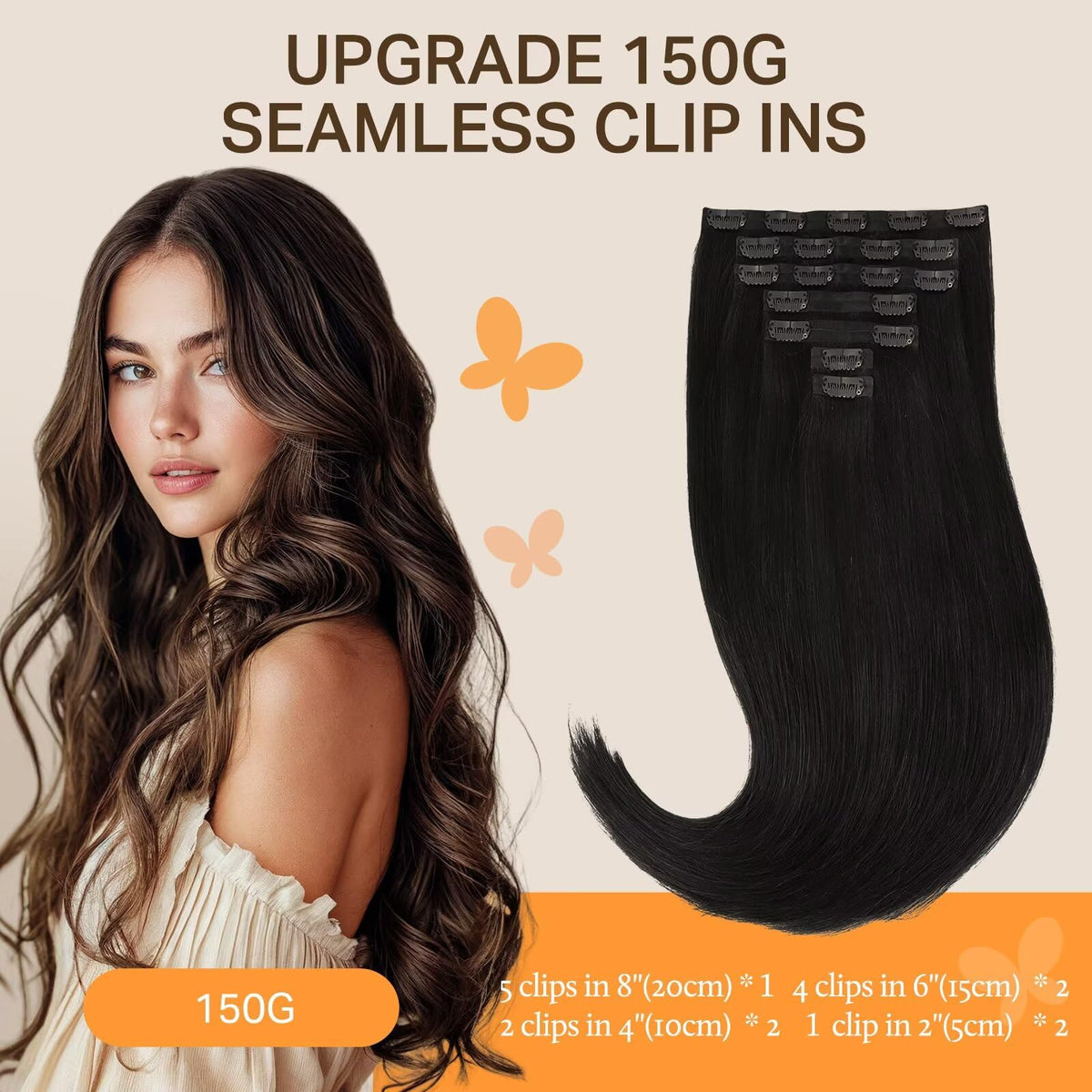 Détails des extensions capillaires DOORES avec technologie de collage à 7 couches