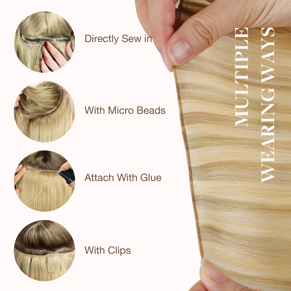Détails des extensions de cheveux GOO GOO