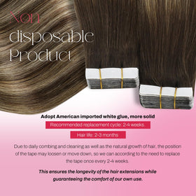 Détails des extensions Moresoo montrant la texture douce
