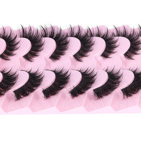 Détails des faux cils EYDEVRO Wet Cat Eye avec pointes